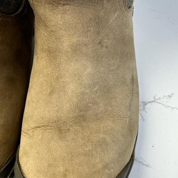 Sorel Women’s Grey Brown Leather/Suede Shortie Ankle Boots #NL2106 - Picture 7 of 8